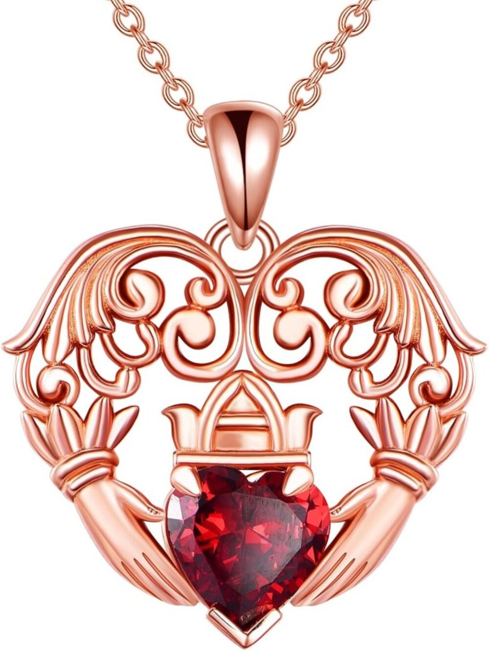 Sterling Silver Phoenix Cat Dragonfly Necklace - Unique Pendant Jewelry Gift for